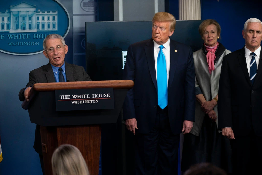 The top infectious disease expert  said the US probably reopens in May