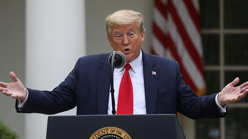 us president trump announced to suspend who funding over pandemic response