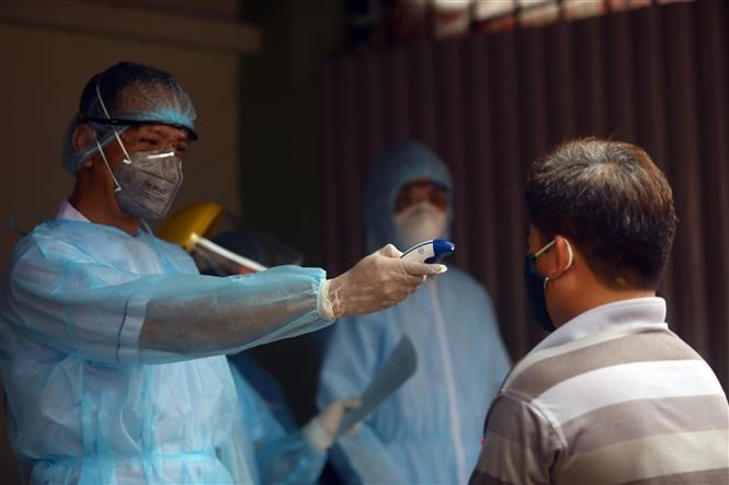 rapid covid 19 tests conducted to hanoi wholesale markets