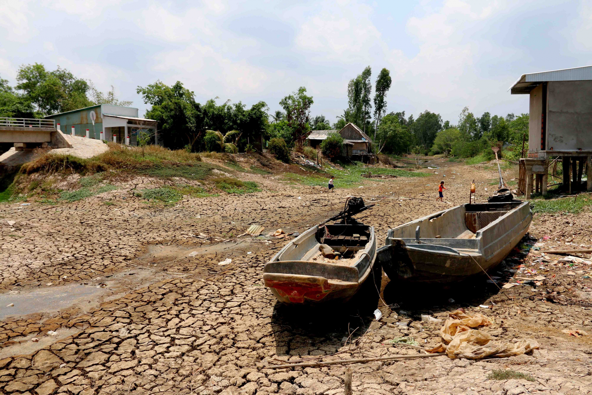 Record drought and salinity with desperate fresh water shortage, Mekong Delta crying for help