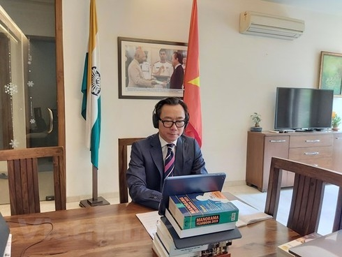 Vietnam, India discuss to promote bilateral trade in post-pandemic period on teleconference