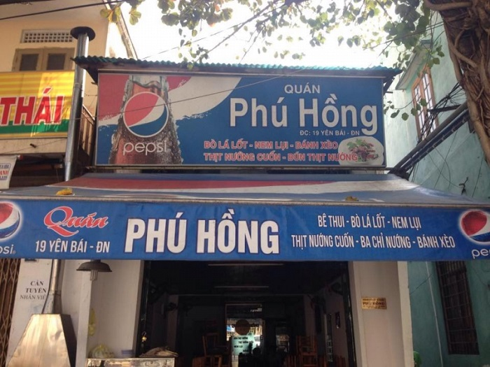 Enjoy Danang-style rice vermicelli with grilled pork
