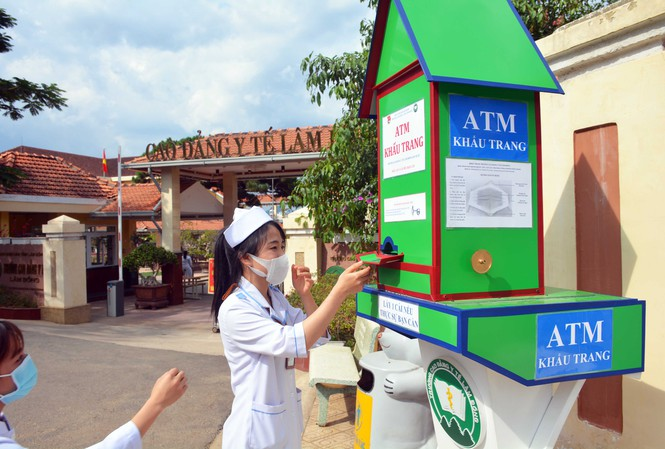 free face mask atm launched in da lat vietnam