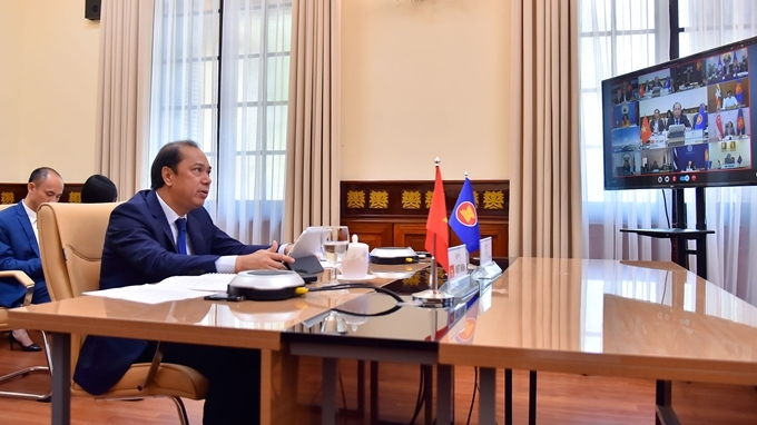 Vietnam attends the 32nd ASEAN-Australia Forum's online conference