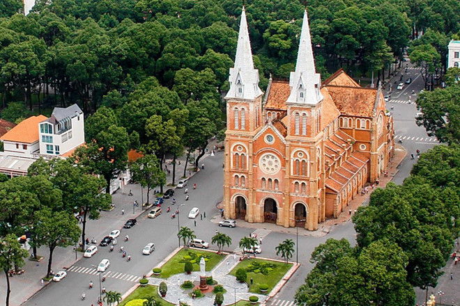 duc ba notre dame cathedral in ho chi minh city among worlds most beautiful