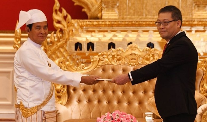 myanmar and vietnamese leaders exchange congratulatory messages on the 45th anniversary of diplomatic relation establishment