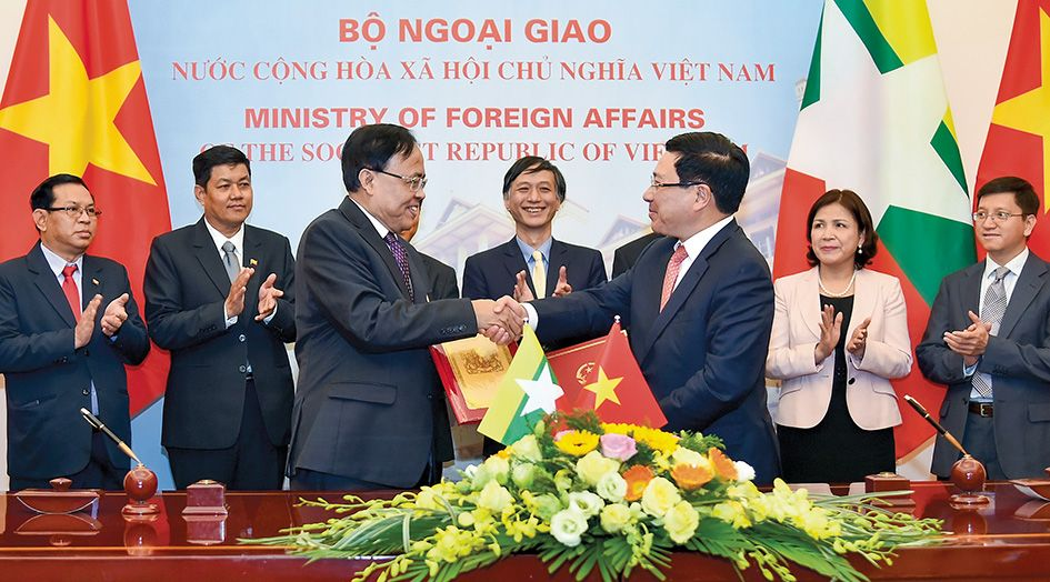 myanmar and vietnamese leaders exchange congratulatory messages on the 45th anniversary of diplomatic relation establishment
