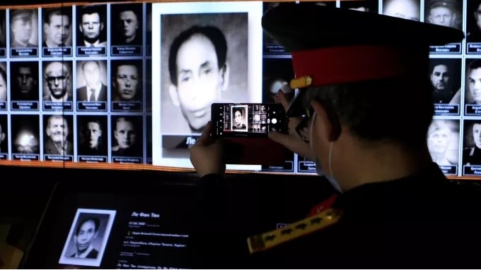 Vietnamese soldiers are honoured for fighting in Russia's Great Patriotic War