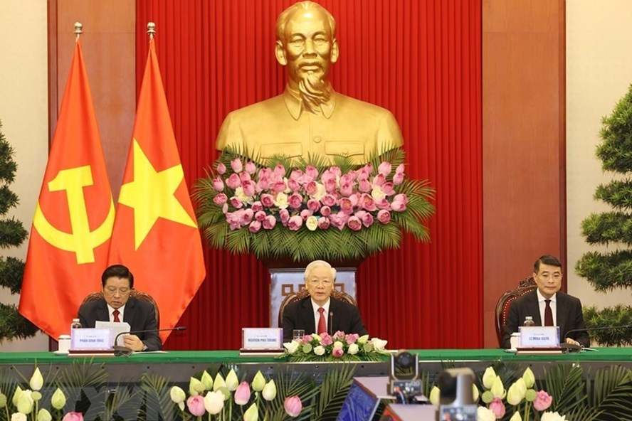 Vietnamese Party Chief Participates in The CPC and World Political Parties Summit