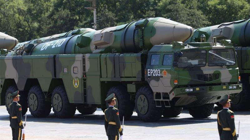 Chinese military warns the United States’ by firing ‘aircraft-carrier killer’ missile into South China Sea