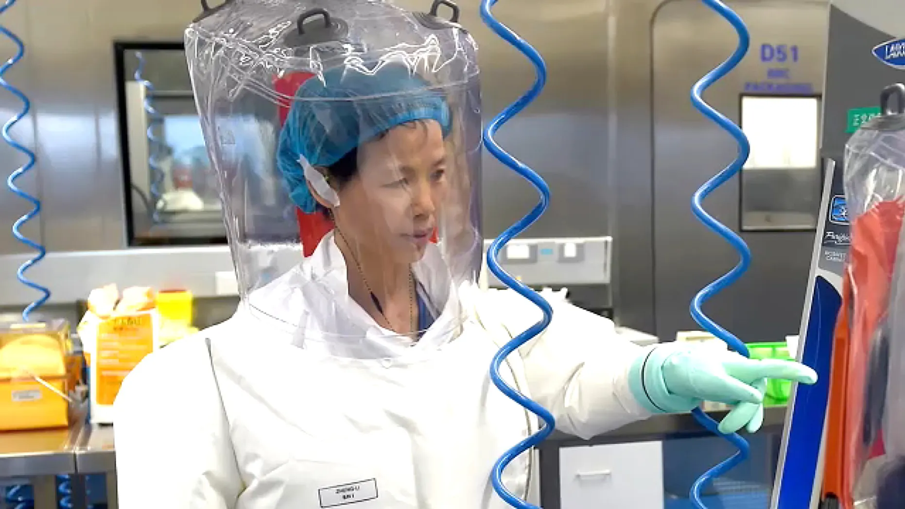 Dr. Shi Zhengli, known as the Wuhan Institute 'Bat Lady' reportedly worked with military officials at the lab, despite denying it.  (APTN)