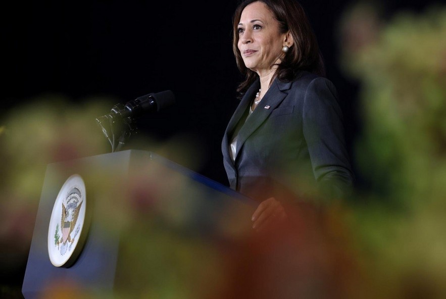 US Vice President Kamala Harris Says Beijing continues to 'coerce' in South China Sea