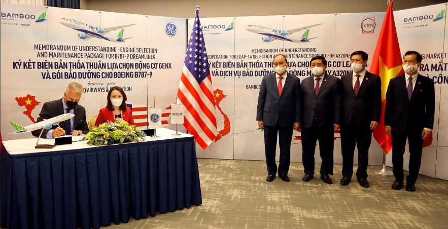 Vietnamese President Witnesses Bamboo Airways to Introduce US Market General Agent and Vietnam - US Nonstop Route