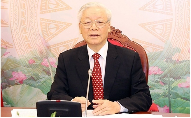 top leaders of vietnam china agree to step up result oriented cooperation