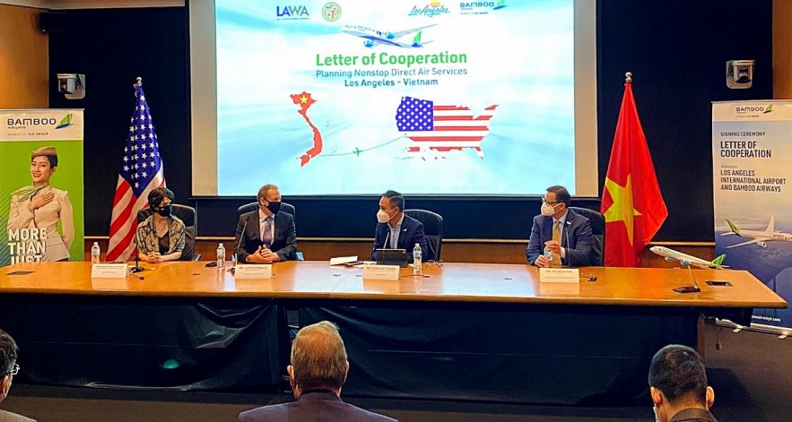 Bamboo Airways Becomes Los Angeles' First Vietnamese Airline Commercial Partner to Launch Vietnam – US Nonstop Flights