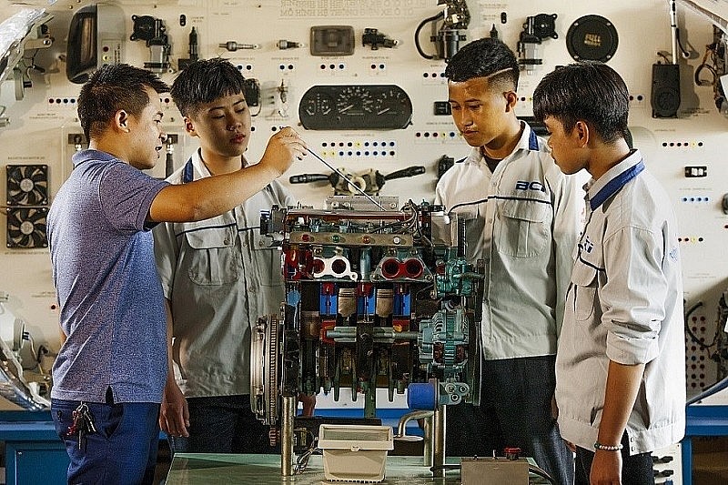 Vocational education is one of the exciting cooperation fields of Vietnam-Germany relations. (Source: GIZ) 