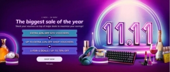 Shop Online at iShopChangi this 11.11 and Save with our Biggest Sale of the Year
