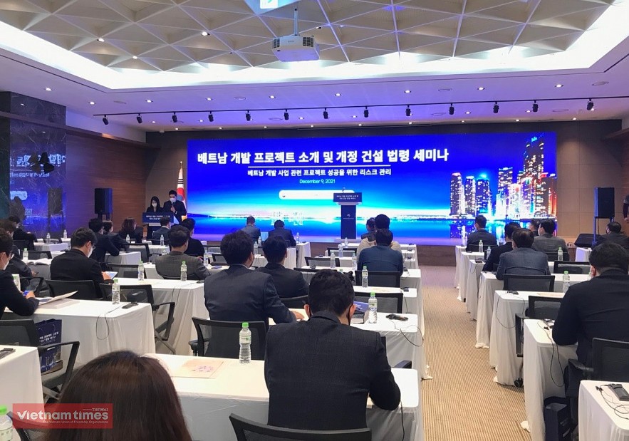 Korean Constructional Enterprises Discuss New Amendments to Vietnam's Construction Law