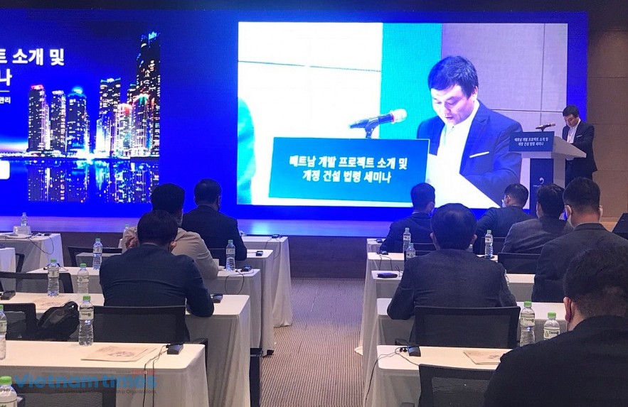 Korean Constructional Enterprises Discuss New Amendments to Vietnam's Construction Law