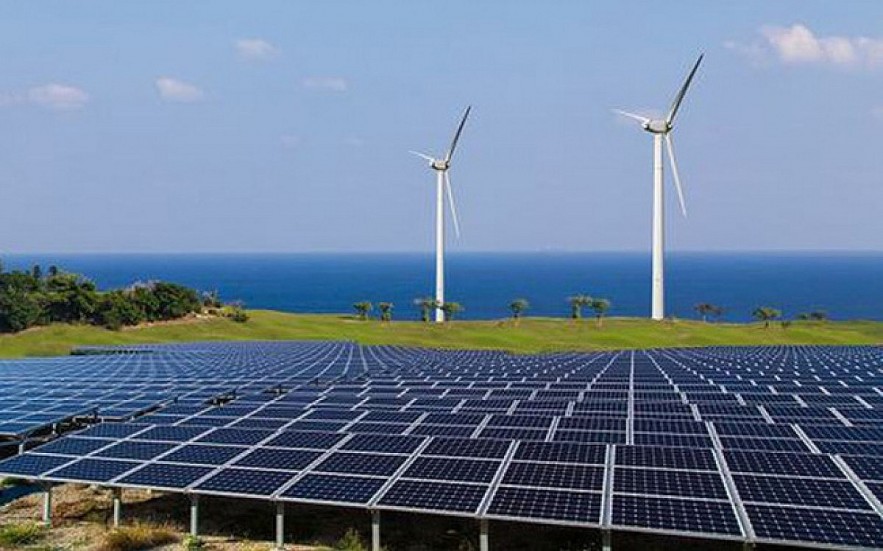 A wind power project in the south central coast province of Binh Thuan. Photo: VOV