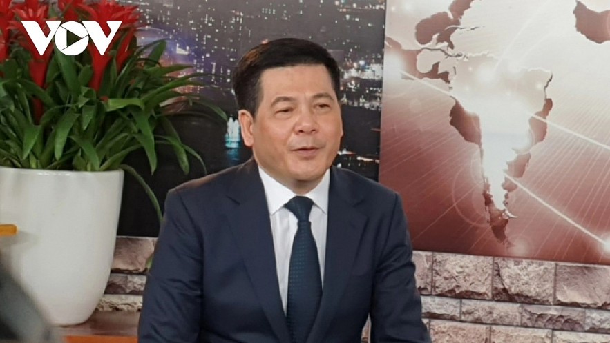 Minister of Industry and Trade Nguyen Hong Dien. Photo: VOV