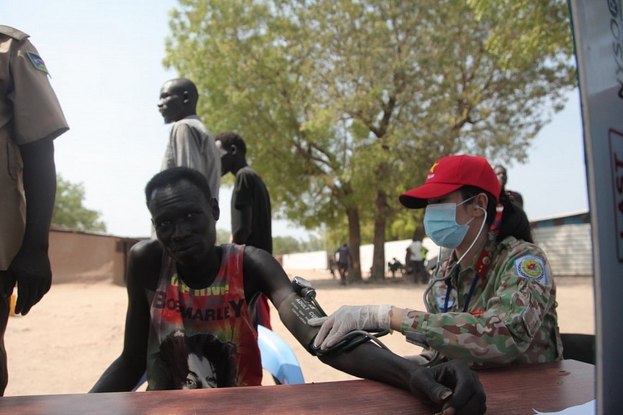 Vietnamese 'Blue Beret' Soldiers Support South Sudanese Prisoners