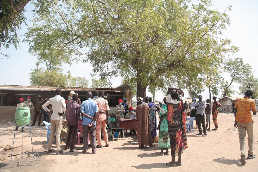Vietnamese 'Blue Beret' Soldiers Support South Sudanese Prisoners