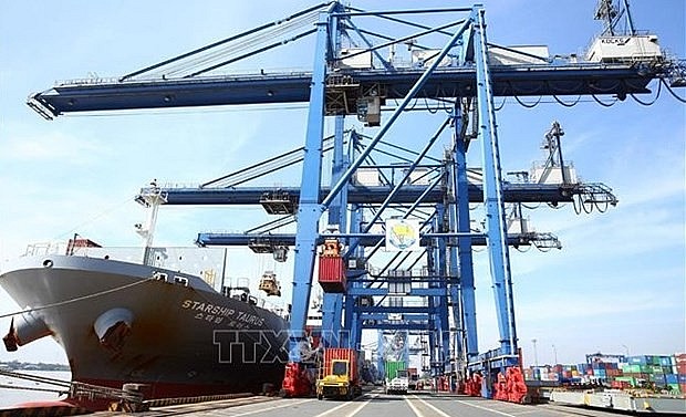 HCM City's foreign trade rises 18.4 percent year on year in Q1 to nearly 17.4 billion USD. Photo: VNA