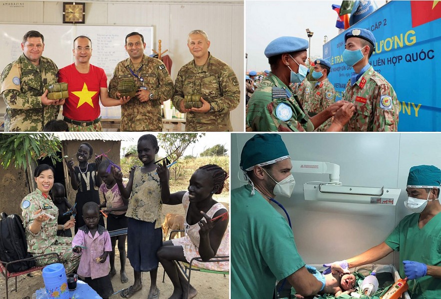 Vietnamese 'Blue Beret' Soldiers and their Profound Message of Peace