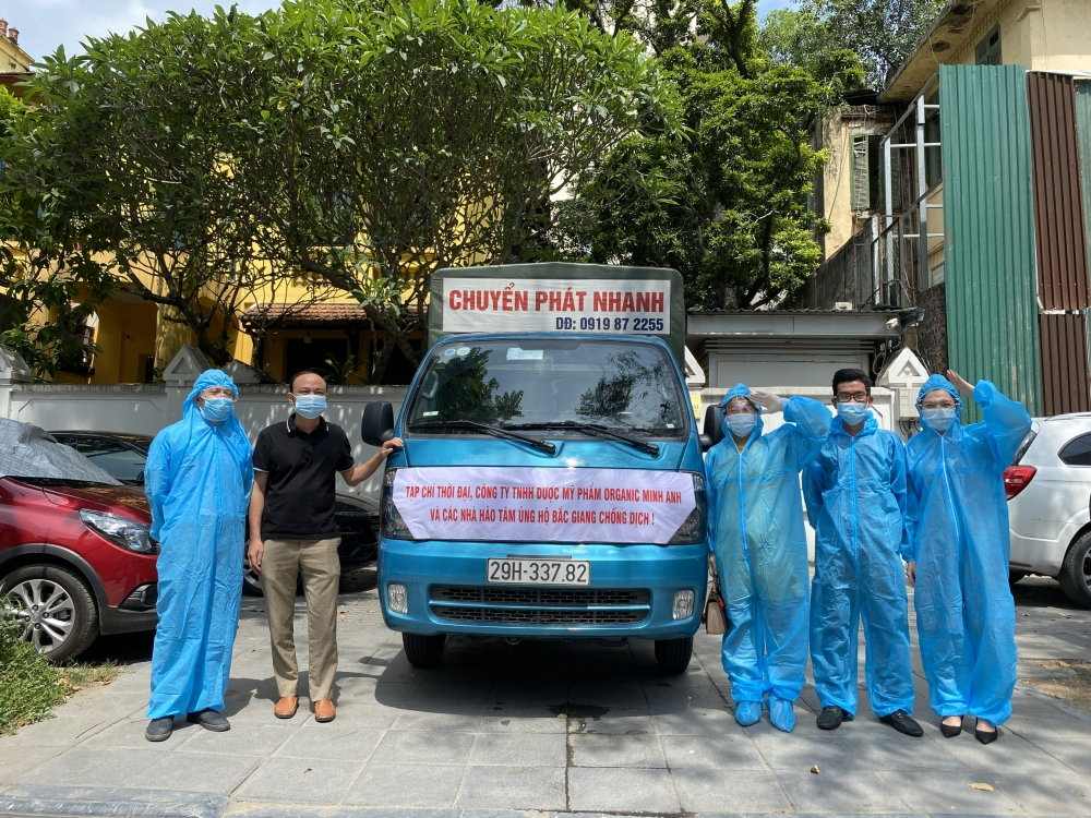 Vietnam Times and benefactors support Bac Giang battle against Covid-19