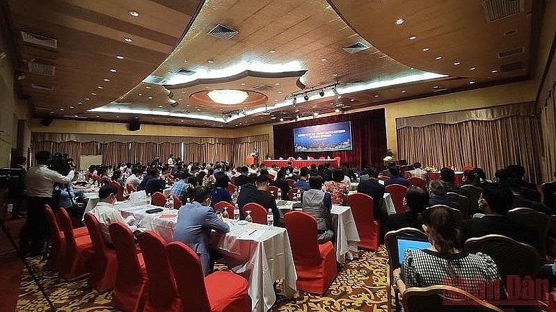 Workshop on Vietnam - Cambodia logistics cooperation and connecting business networking. Photo: Nguyen Hiep