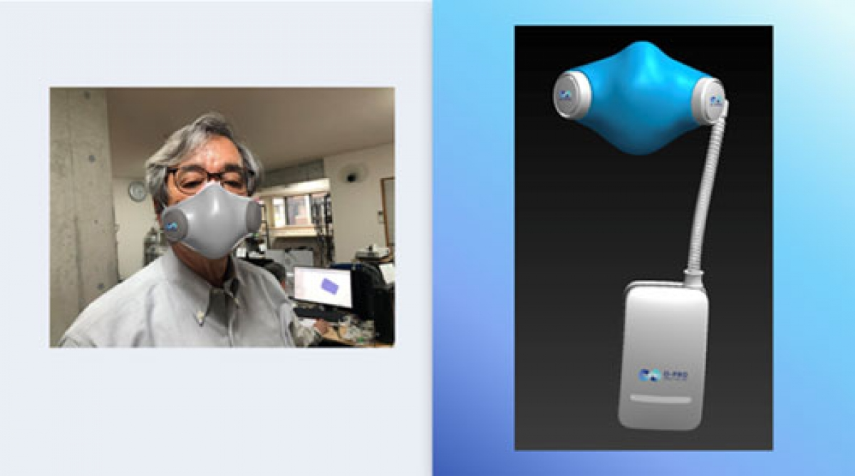 Vietnamese in Japan makes ventilators for Covid-19 patients