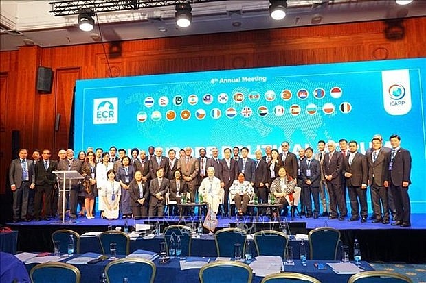Participants at the 4th Asia-Europe Political Forum. Photo: VNA