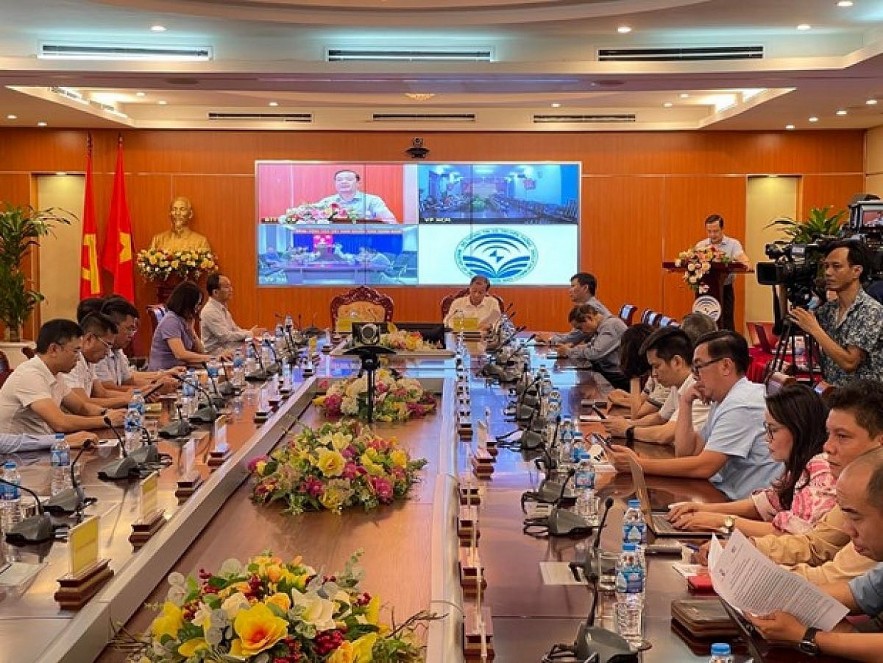 'Make in Vietnam' Digital Technology Product Awards 2022 is launched in Hanoi on June 22. Photo: VNA