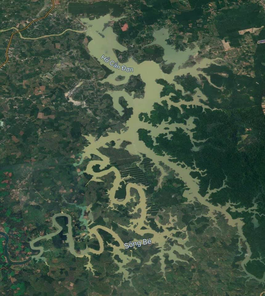 Be River with a special shape