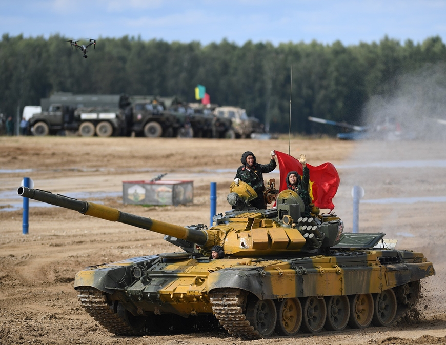 Follow Vietnam's Achievements at Army Games 2021