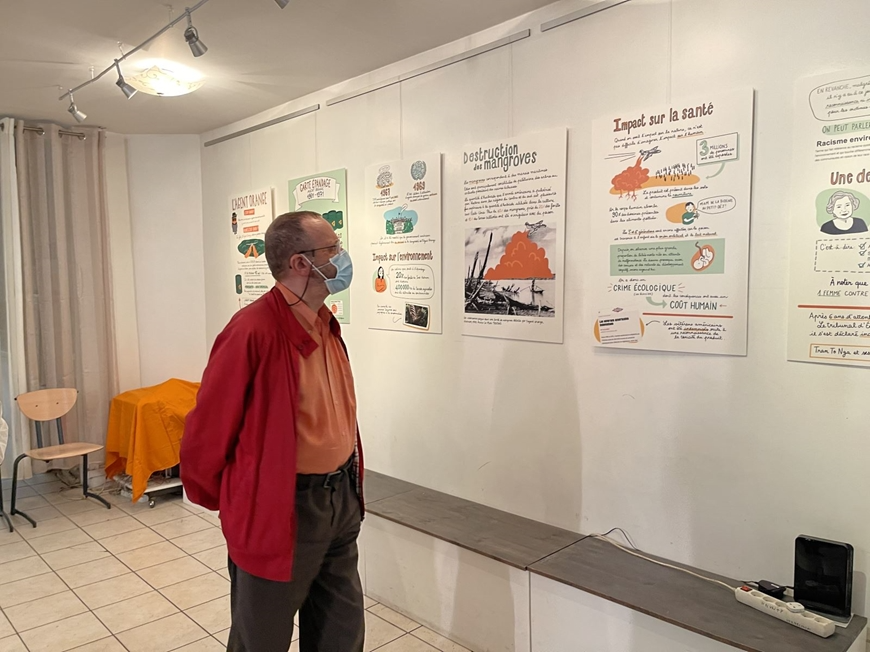 First Graphic Exhibition on Vietnam's Agent Orange in France