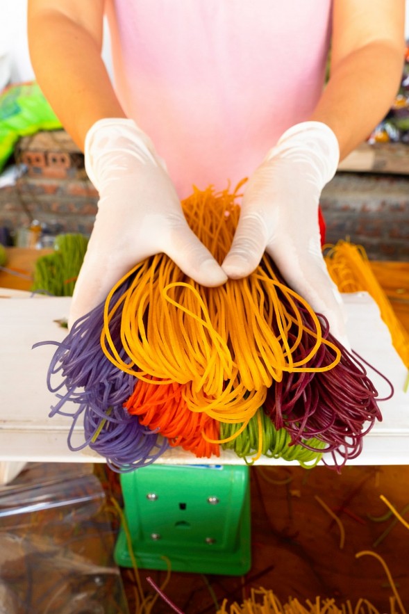 Special Five-Color Vermicelli in Cao Bang
