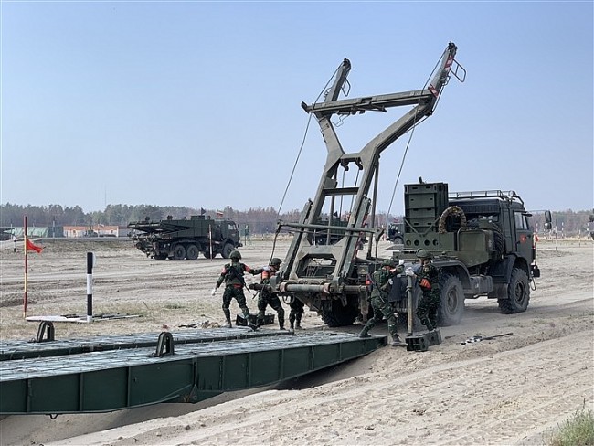 Vietnam Stands 8th in Army Games 2021