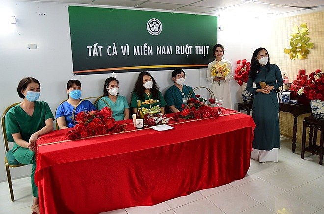 Love in Times of Covid: HCMC Nurse Attends Virtual Wedding