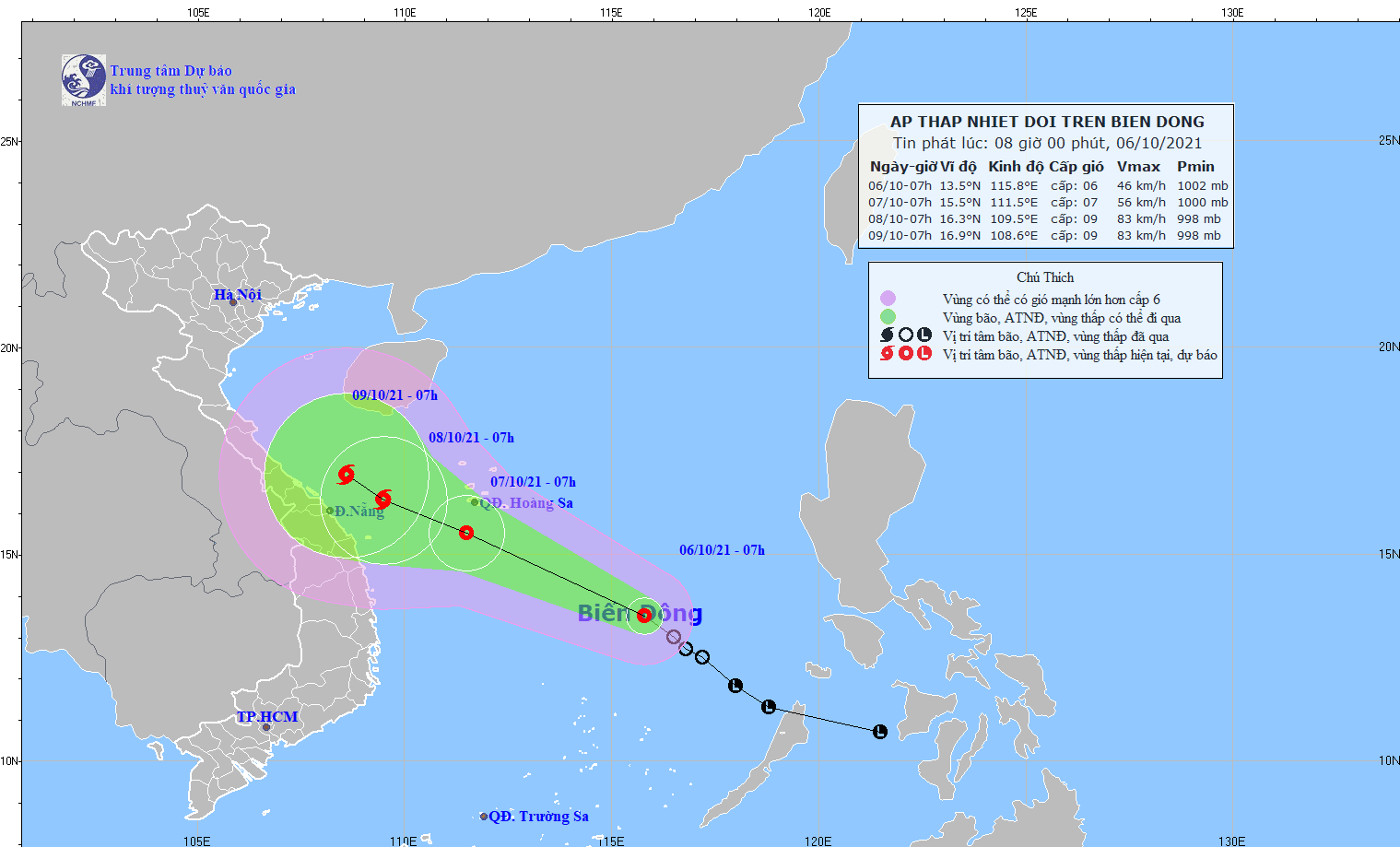 Vietnam News Today (October 7): Central Vietnam Gears Up for Heavy Rain as Tropical Storm Likely to Turn into Storm
