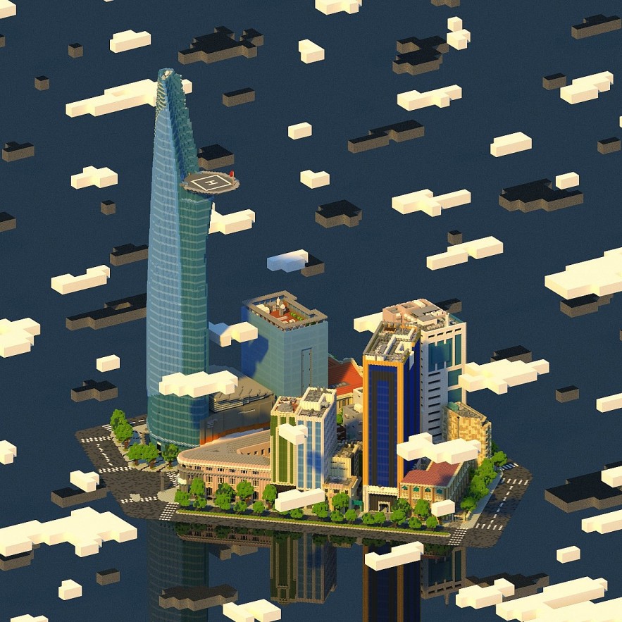 Vietnamese Gamers Portray Hoi An, Ho Chi Minh City in Minecraft
