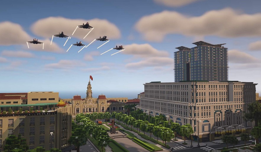 Vietnamese Gamers Portray Hoi An, Ho Chi Minh City in Minecraft