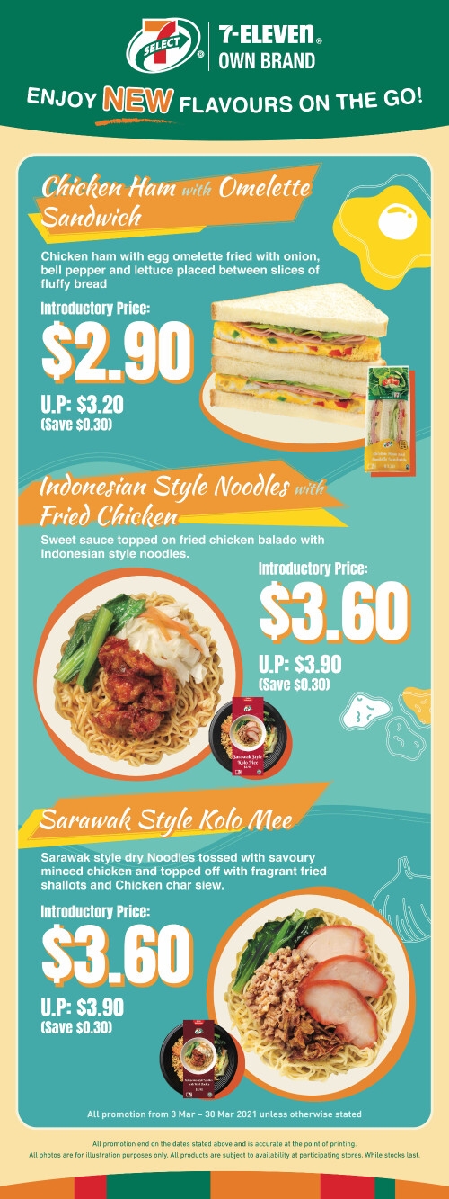 Taste the World with 7-Eleven’s Latest Additions to its Very Own 7-SELECT Ready-to-Eat Range. First Stop, Southeast Asia!