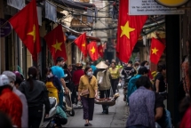 trained dogs used to prevent illegal entry to vietnam from china amid covid 19 combat