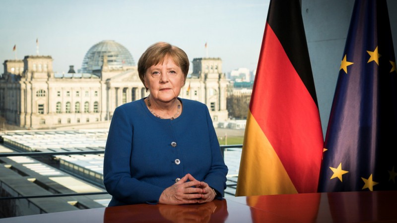 merkels emotional appeal amid coronavirus outbreak urging german solidarity