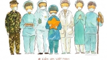 vietnamese artists send support to warriors in covid 19 combat
