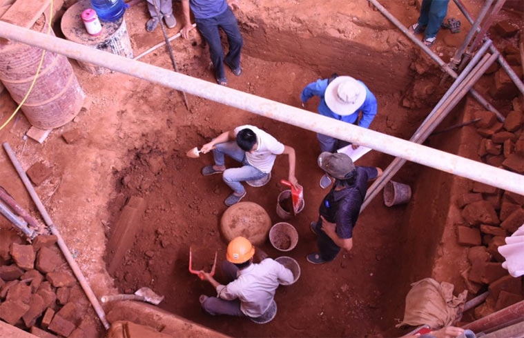more proofs of vietnam india connection in newly unearthed 1100 yrs old shiva linga