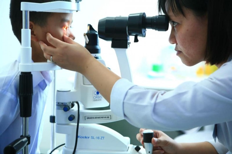 orbis completes us 1mln eye care project in central vietnam