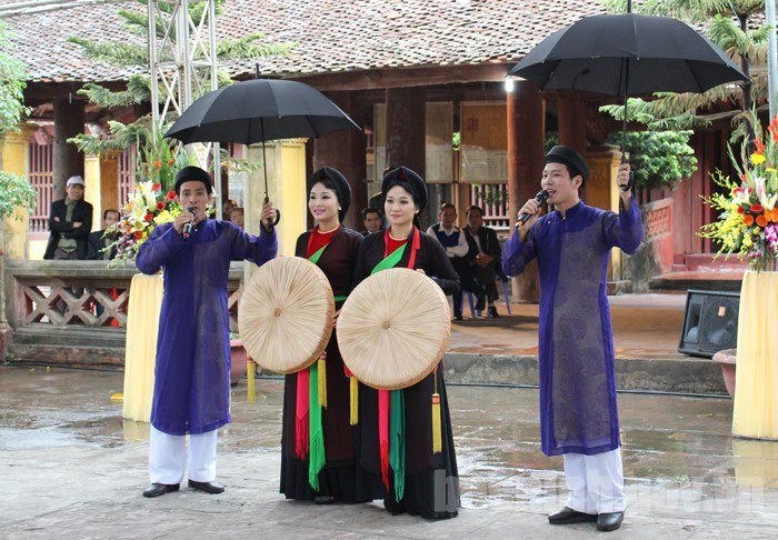 bac ninh preserves develops quan ho folk songs